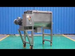 Horizontal Food Powder Blending Machine Double-Ribbon Large Capacity