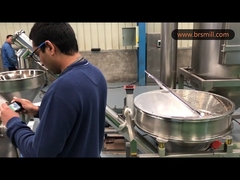 Electrical Chickpea Flour Grinder Machine 10 - 120 Mesh Hammer Type