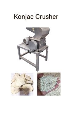Nhà máy Dry Konjac Granules Machine máy xay thực phẩm máy Brightsail Dry Konjac thô