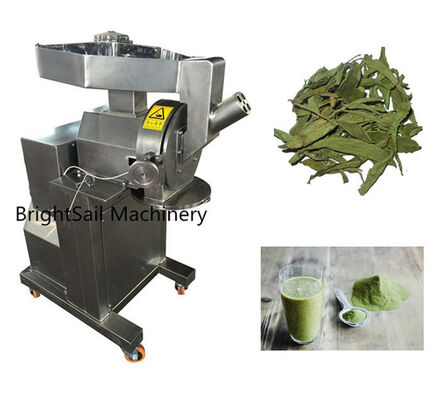 Lá thảo dược, Lá chùm ngây và Máy nghiền búa tốc độ cao gia vị