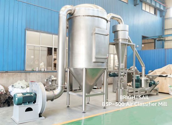 Máy nghiền phân bón siêu mịn Máy phân loại không khí Máy nghiền bột 10-50 Micron