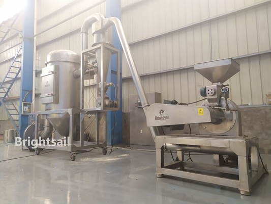 Ngành công nghiệp Pin Mill Defatted Soybean Grinder Machine Pin Pulverizer 11KW Với CE