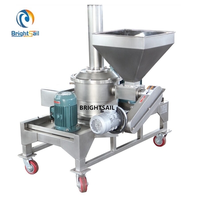 Máy bột hạt cao su thép không gỉ SUS304 2500 Mesh 100 - 4000 Kg/H