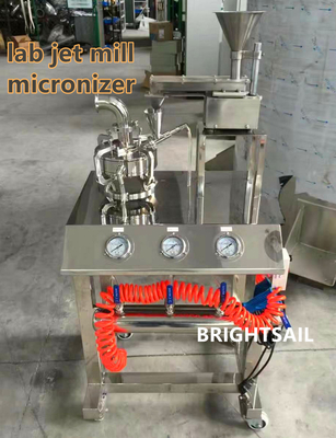 Máy phun Micronizer máy nghiền bột máy xay khí giá phòng thí nghiệm máy xay dọc dọc