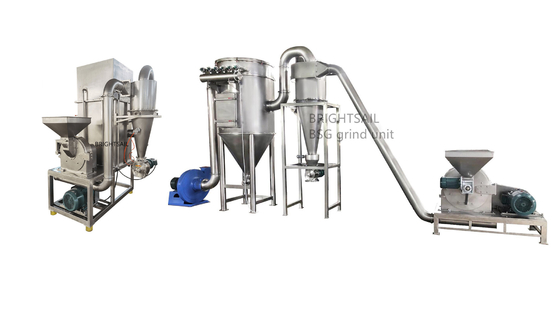 Thép không gỉ Perchlorates máy nghiền muối máy nghiền muối máy bột thực phẩm máy với CE