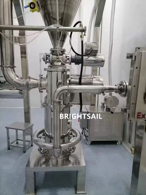 Dye Air Jet Mill Crusher Machine Giá phòng thí nghiệm Lọc Lọc Lọc Lọc từ Brightsail
