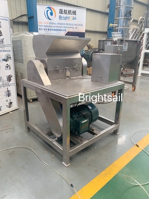 Thép không gỉ Walnut Shell Crusher thô Walnut Shell máy nghiền máy xay thực phẩm bột làm bằng CE