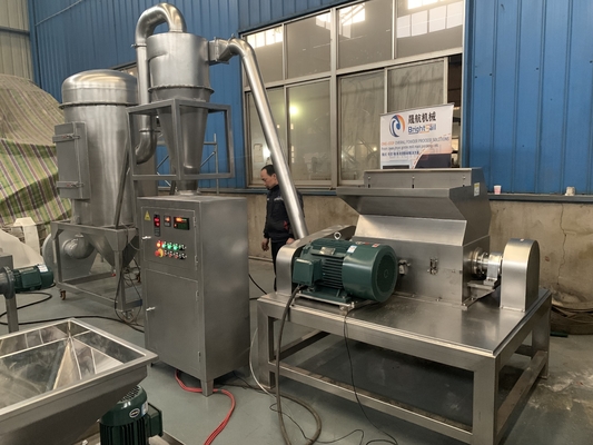 Nhà máy khoai tây ngọt Granules Máy máy xay thực phẩm Brightsail khoai tây ngọt thô máy nghiền