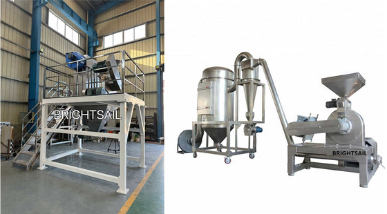 Cây giống bánh pin Mill máy nghiền ống kính rộng pin với thép không gỉ hạt giống bánh bột nghiền máy