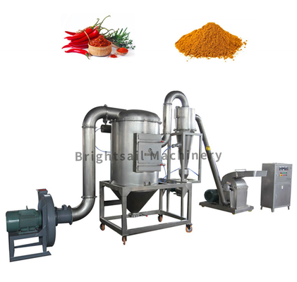 Pepper Spice Powder Grinder Mill Pepper tốc độ cao Máy xay búa Máy chế biến bột từ Brightsail
