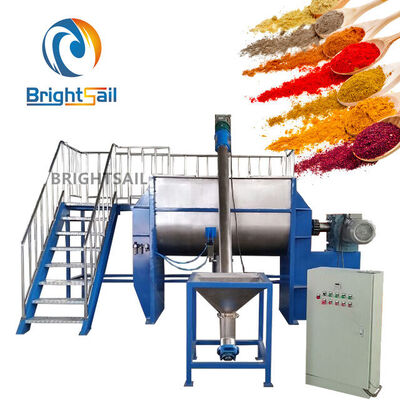 Máy trộn ruy băng gia vị Brightsail Máy xay ruy băng bột ca cao