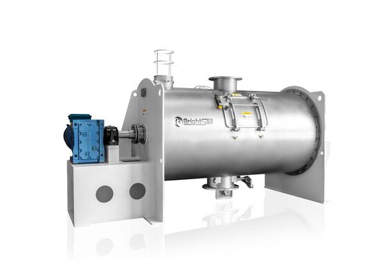 Máy trộn chia sẻ máy cày BSPS Máy trộn bột khô ngang cho máy trộn bột trét