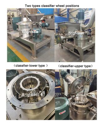 Máy Nghiền Thảo Dược Siêu Mịn Cấp Thực Phẩm SS304 Chứng Nhận CE