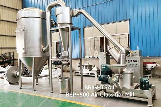 Máy nghiền phân bón siêu mịn Máy phân loại không khí Máy nghiền bột 10-50 Micron