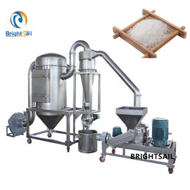Máy phân loại không khí Mill Máy làm bột đường SS304 cho bột thực phẩm khô