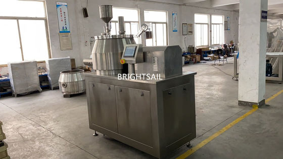 Màn hình cảm ứng Máy tạo hạt ướt y tế HMI được điều khiển bằng PLC
