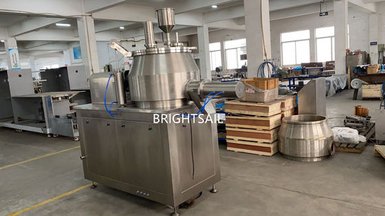 Màn hình cảm ứng Máy tạo hạt ướt y tế HMI được điều khiển bằng PLC