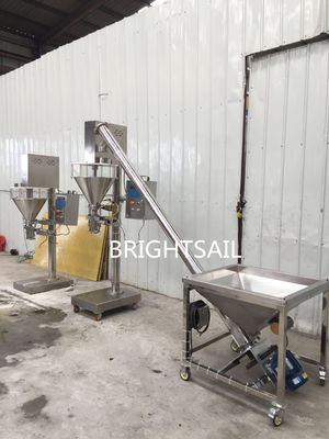 Máy làm đầy bột Auger 2,5kw bằng thép không gỉ 10g đến 5000g Trọng lượng nộp hồ sơ