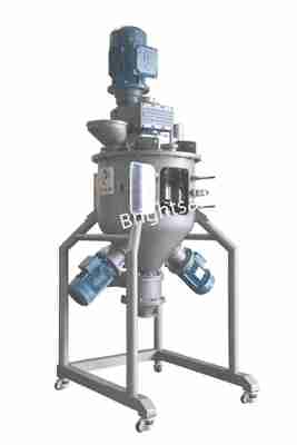 Máy trộn ruy băng dọc Máy trộn bột cho chất ngọt